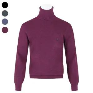 남자 겨울 고급스럽고 포근한 울 니트 티셔츠 BGM-L-KN-Q001-자주