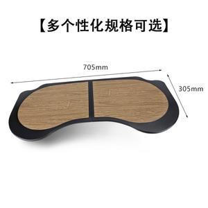 차량노트북테이블 받침대 데스크 트레이 카 여행 가죽 마우스를 테이블 공부하기 액세서리 작업용 자동차에서 위한 푸 Y3X 접이식 모델 Y 메이크업 다이닝 식사용