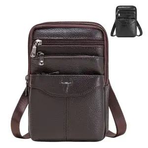 [블루마운트]231-2 블루마운트 3WAY 소가죽 멀티 미니 크로스백