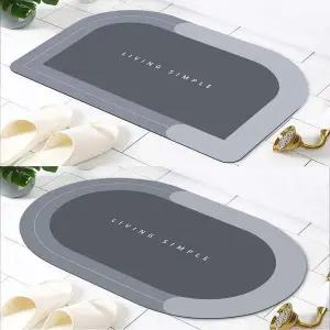 [골드스마일]규조토 폭신한 욕실매트 발매트 돌돌이 롤링 욕실발매