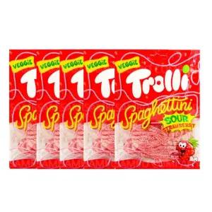 트롤리 스파게티니 사우어 딸기맛 (5개)
