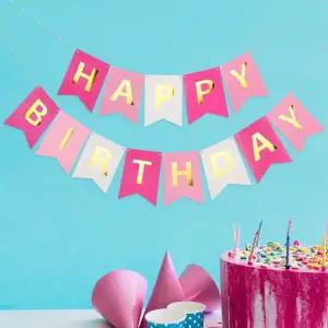 생일축하 가랜드