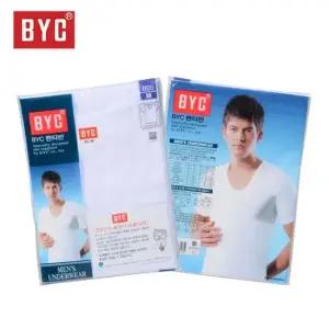 (BYC)면 무지 남성 반팔런닝 빅사이즈