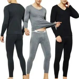 내복 기모 상하의 세트 내의 남성