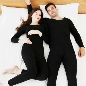 내복 심리스 남녀 보온 세트 내의