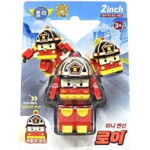 로보카폴리 2인치 미니변신 로이 유아 로봇 장난감