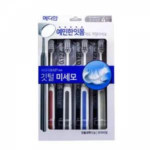 TBZ BTM 메디안 잇몸과학 칫솔 4입