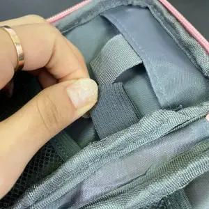 구급상자 약파우치 상비약 보관함 여행용 휴대용 핑크