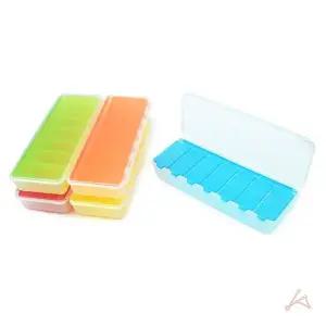 사각다용도약케이스 소형약통 일주일약통