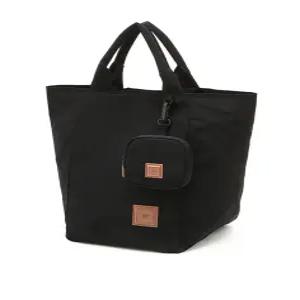 닥스 액세서리 26FW 블랙 체크 나일론 토트백 DBBA6FG51BK