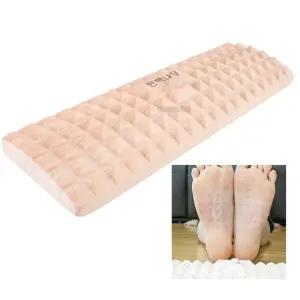 국산 편백나무 발지압판 피라미드엠보소형 마사지기