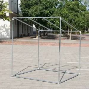 농막 비닐하우스 프레임 간이창고 파이프 야외 창고 온실