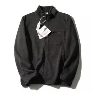 남성 니트 추동 기모 바람막이 아이템 점퍼 보온 야상 코트 자켓 안감 트렌디 차이나 HT4