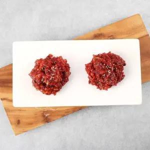 [마녀바스켓][T]쫄깃통통 밥도둑 비빔젓갈 비빔낙지젓 500g + 비빔오징어젓 500g