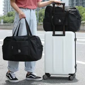 캐리어 결합 보스턴가방 스포츠 여행보조 데일리 가방