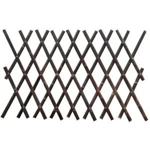 대나무 울타리 조경 가림막 플라스틱 야외 안뜰 화단 방부목 파티션 경계 펜스 조화 옥상