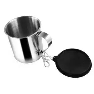 키친아트 캠핑 물컵 뚜껑 커피컵 등산 등산컵 1p 캠핑컵