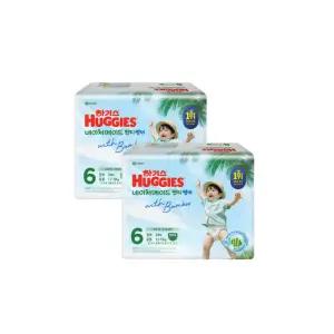 하기스 2026 네이처메이드 썸머 팬티형 공용 6단계 34매X2팩