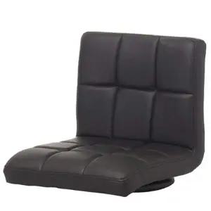 허리편한 1인용 좌식 거실 쇼파 낮은 미니 인조가죽 바닥 허리편한