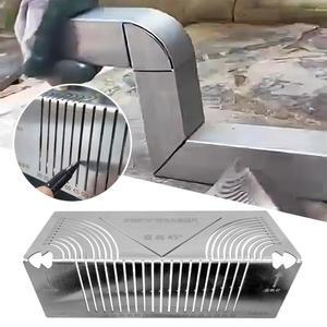 정밀 플렉스 앵글 마킹 도구 효율적인 금속 파이프 안장 절단 가이드 Pipefitter 측정 용접 용품