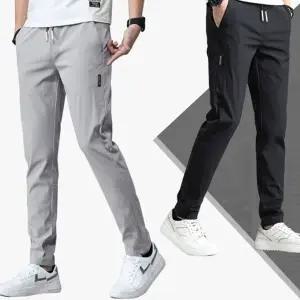 남성 허리밴딩 무지 트레이닝 팬츠 ON-PTA-QWFN0YLS