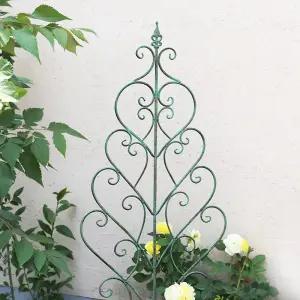 덩굴 인테리어 펜스 조경 야외 정원용 가든아치 테라스 넝쿨지지대 장미 마당 아치형 철제