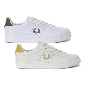 프레드페리 B721 Leather FRED PERRY 아이코닉 남녀 레더 스니커즈 SFPU2436312 2 COLOR2349450