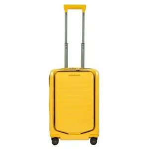 포르쉐 디자인 20인치 기내용 캐리어 로드스터 하드케이스 트롤리 비즈니스 S 45 옐로우