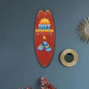 감성자극 식스미 장식 스플렌 서핑 보드 인테리어 우드 빈티지