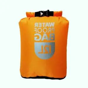 방수 밝은오렌지 초경량 드라이백 12L 드라이백 방수가방