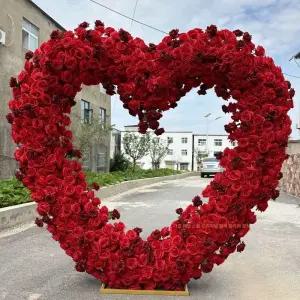 장미 울타리 하트 1.5m 아치 웨딩 넝쿨