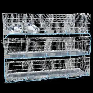 토끼 닭 토끼장 6칸 사육장 하우스 소동물 케이지 + 대량 바닥 플라스틱
