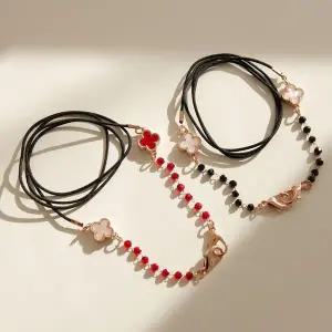 [바이데이지] 실크코드 크리스탈 마스크 안경 스트랩 Bc011