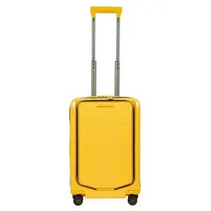 포르쉐 디자인 20인치 기내용 캐리어 로드스터 하드케이스 트롤리 비즈니스 S 45 옐로우
