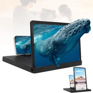 2026년형 새로운 대형 화면 휴대폰 확대기 3D HD 확장기 접이식 스탠드 영화 및 게임용 확대 프로젝터 모든