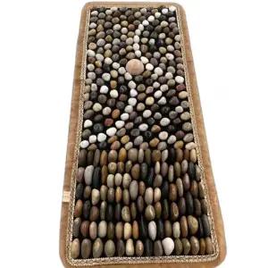 지압발판 지압매트 지압 매트 자갈 맨발걷기 중간