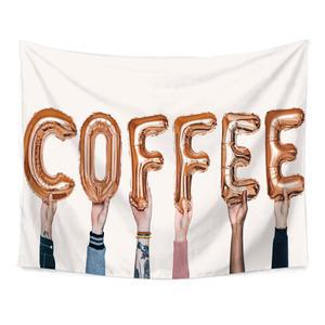 카페 라떼 커피 커튼 가림막 창문 침실 높이150cm2개 무늬 빈티지 안방 그림 55cm 감성 주방 클래식 거실 패턴 가리개