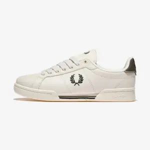 프레드 페리 B722 레더 - Porcelain/Night Green(W22) 113386