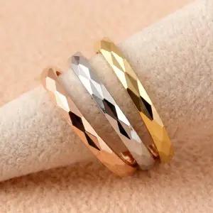 [엘렌쥬얼리]실버 Silver 925 더블 트라이 컷팅 미스 링 은 반지