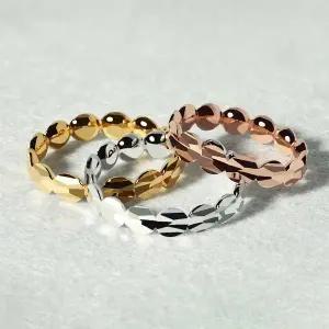 [엘렌쥬얼리]실버 Silver 925 루다 서클 컷팅 미스 링 은 반지