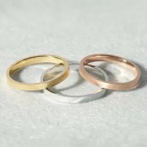 [엘렌쥬얼리]실버 Silver 925 다이아고날 컷팅 미스 링 은 반지