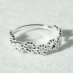 [엘렌쥬얼리]실버 Silver 925 버블 크러쉬 볼 큐빅 미스 링 은 반지