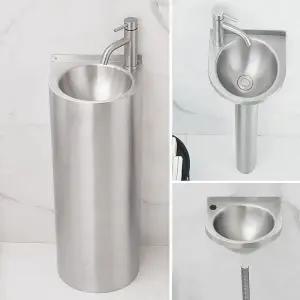 304 스테인레스 일체형 세면대 와인잔 와인잔거치대 가정용