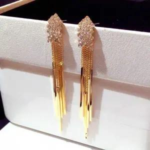 유러피언 다이아 수술 롱귀걸이