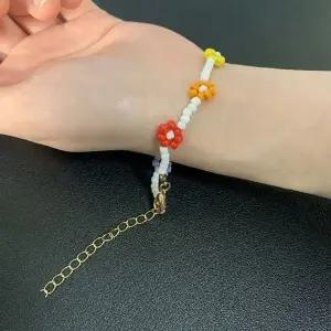 플라워 비즈 팔찌