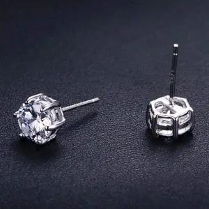 심플한 실버귀걸이 토드귀걸이 화이트