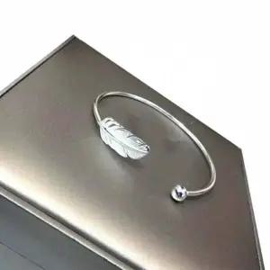 S925 깃털모양 뱅글팔찌