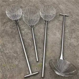 초대형 소쿠리 뜰채 손잡이 긴손잡이 대형 채반 메쉬