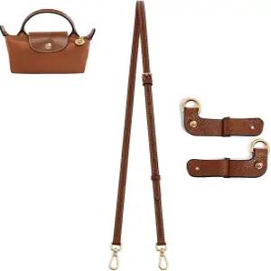 롱 챔프 핸드백에 적합한 BEUDW 지갑 스트랩 가죽 크로스바디 조절 가능한 어깨