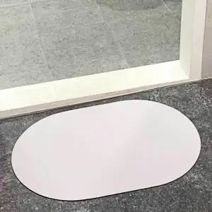 빨아쓰는 소프트 규조토 발매트 아이보리 규조토